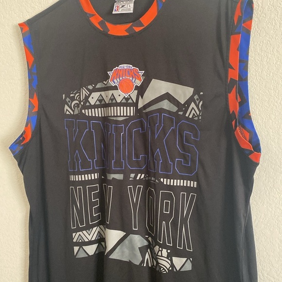 NBA New York Knicks Sleeveless Jersey Shirt by Zipway Size L - Picture 2 of 4